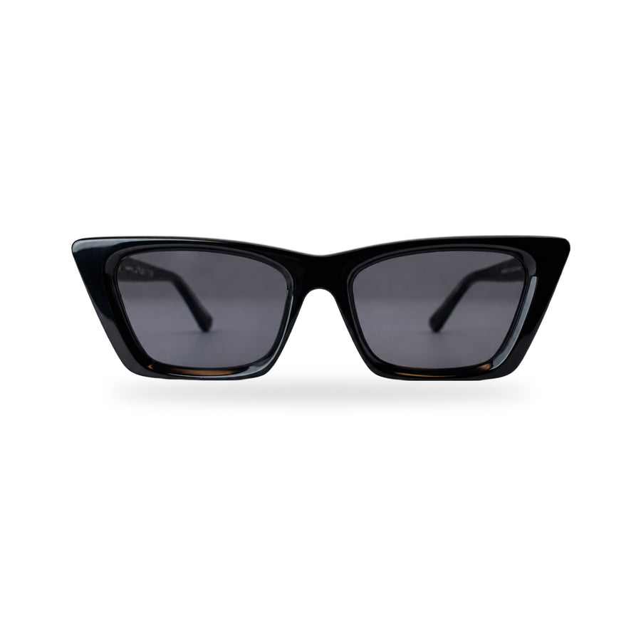CHARLOTTE Negro Brillo / Gris