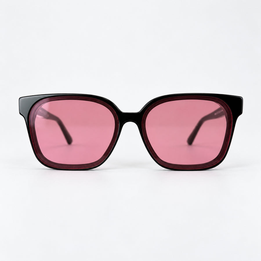 CRETA Negro Brillo / Rosa