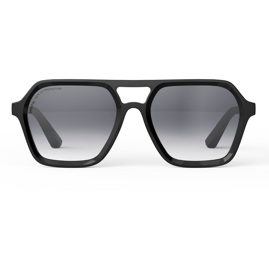 LE MANS Negro Brillo / Gris Degrade