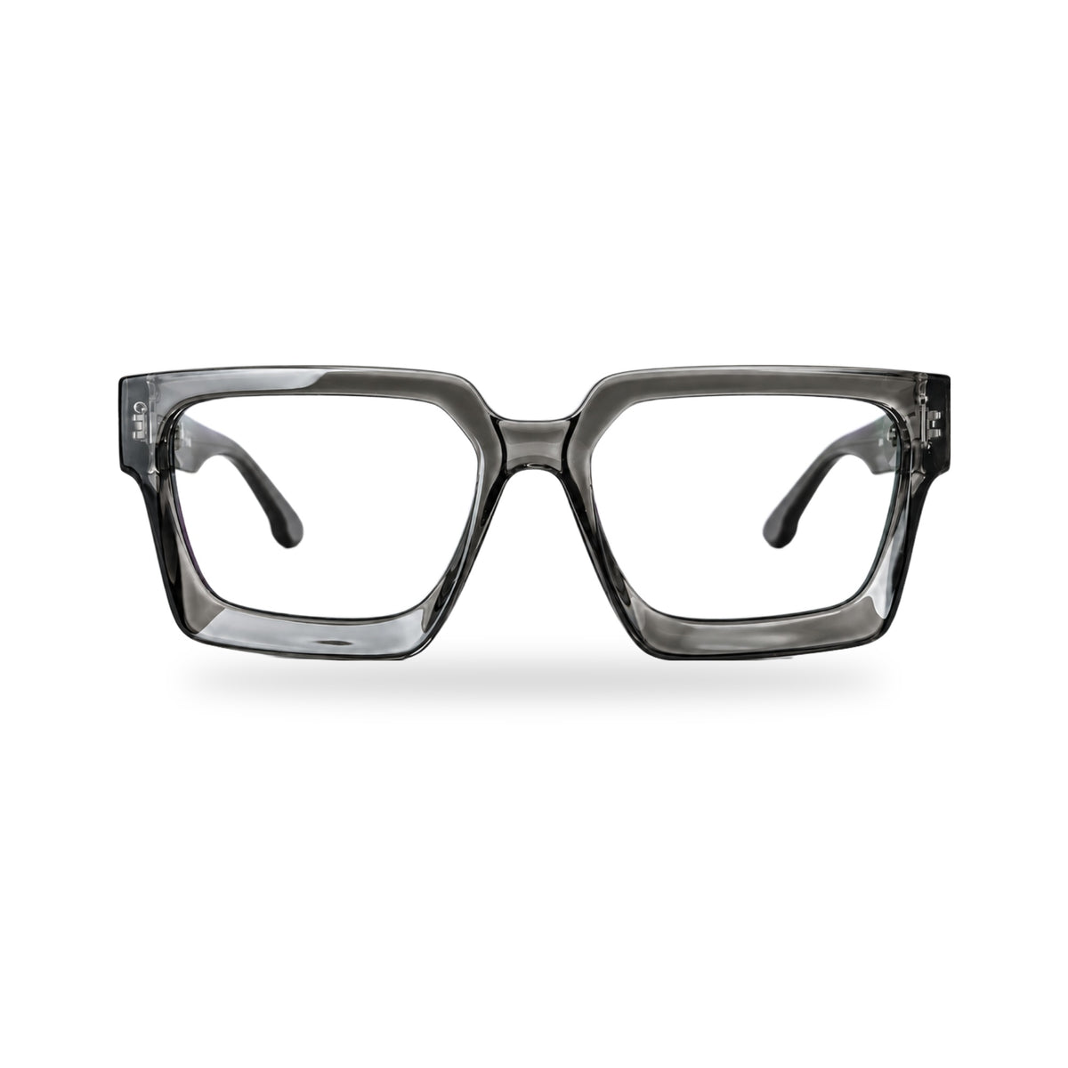 Anteojos de sol ORBITAL PARIS Gris Clear Brillo — vista frontal