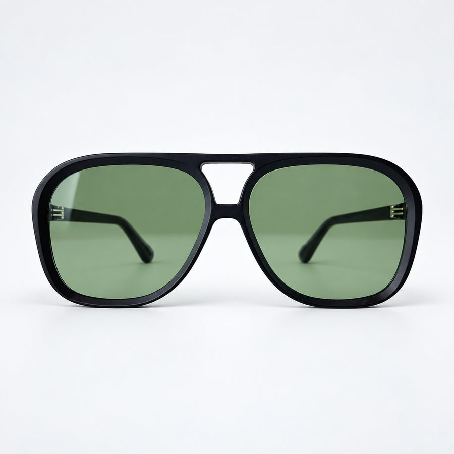 ADELAIDA Negro Mate / Flash Degrade Verde
