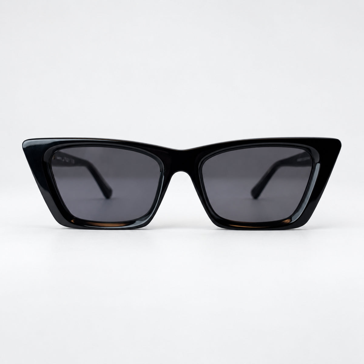 CHARLOTTE Negro Brillo / Gris — frente