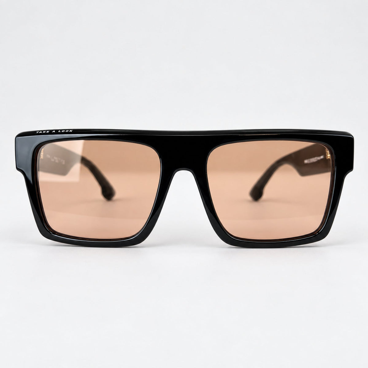 EIVISSA Negro Brillo / Naranja — frente