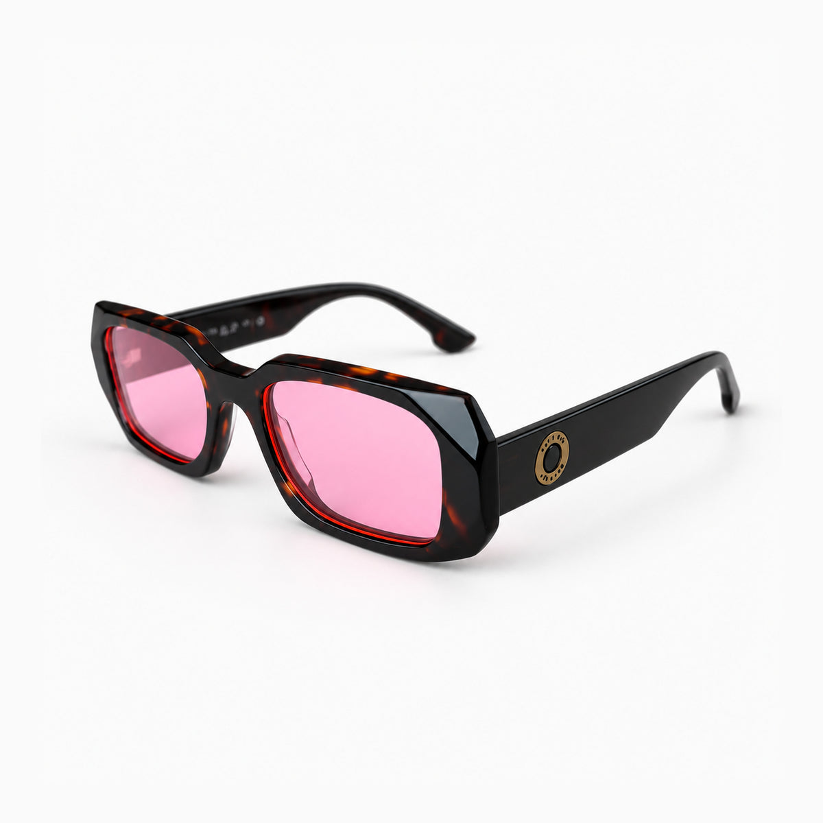SOPHIA Carey Brillo Clear / Rosa — perfil 45°