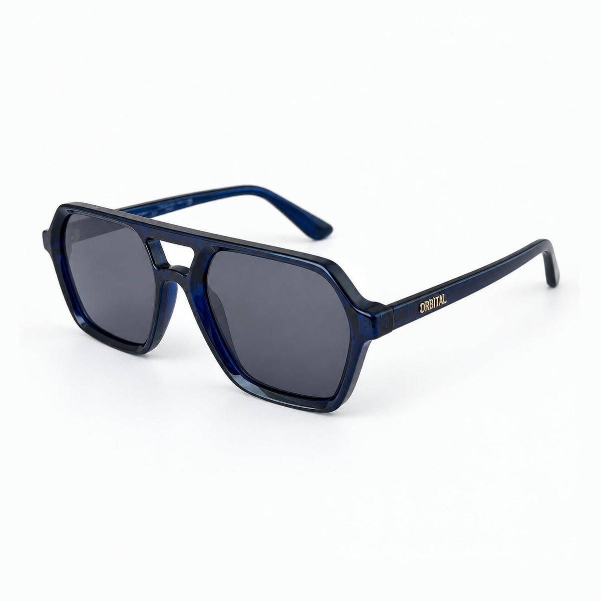 LE MANS Azul Brillo / Gris — perfil 45°