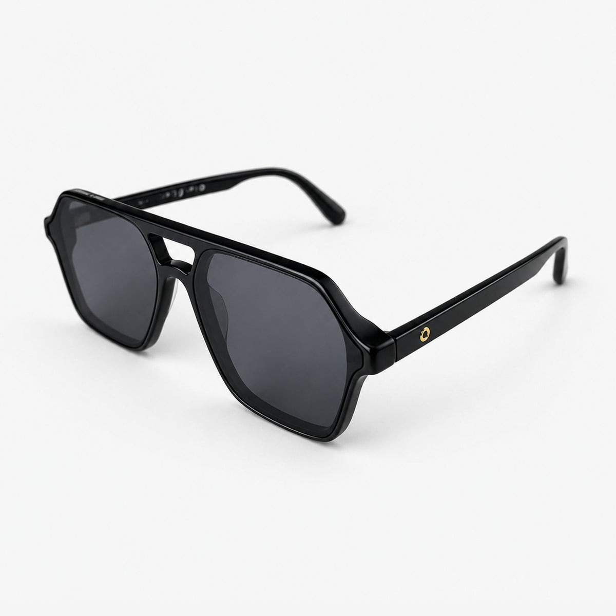 MILANO Negro Brillo / Gris — perfil 45°
