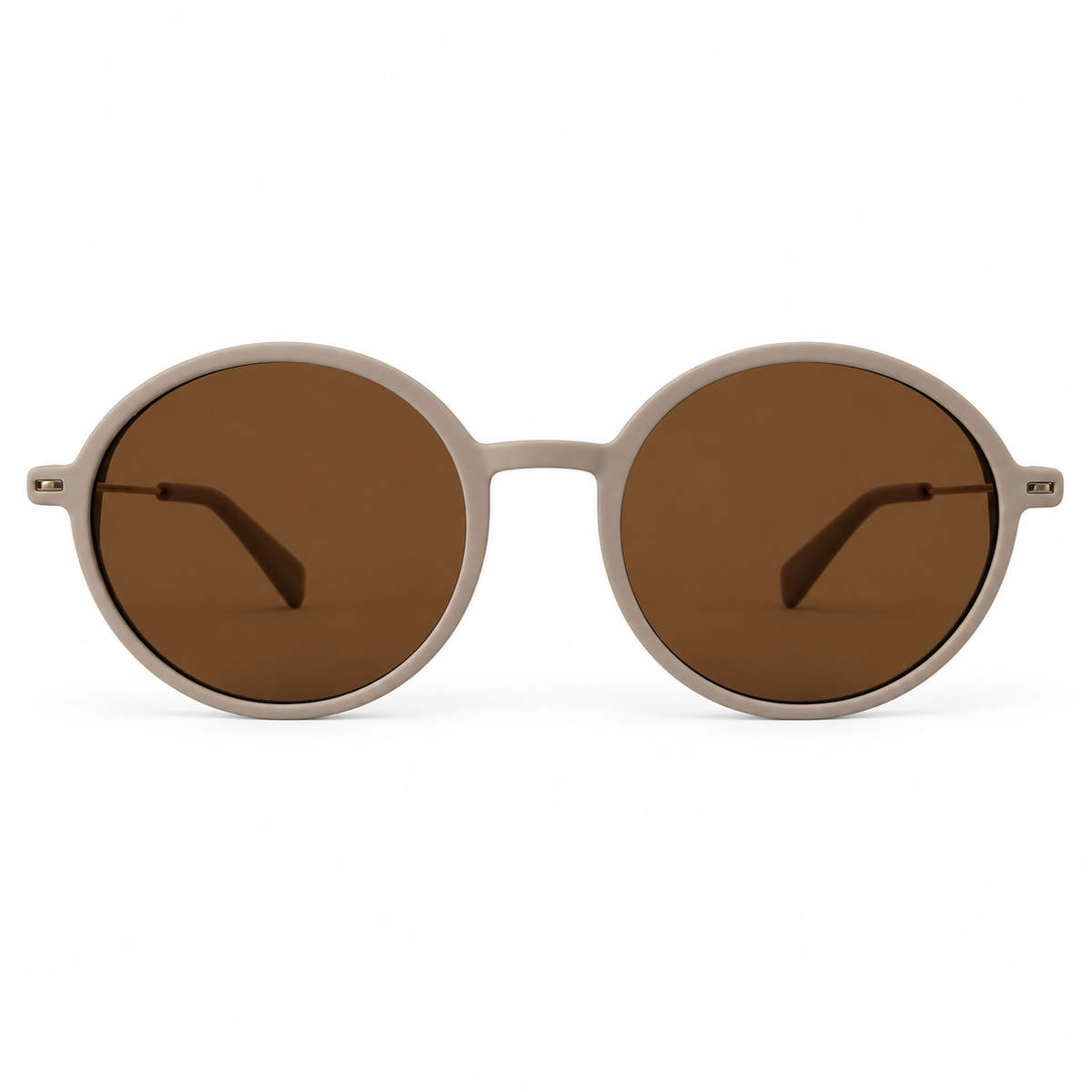 Anteojos de sol ORBITAL MICRA Beige Mate — vista frontal