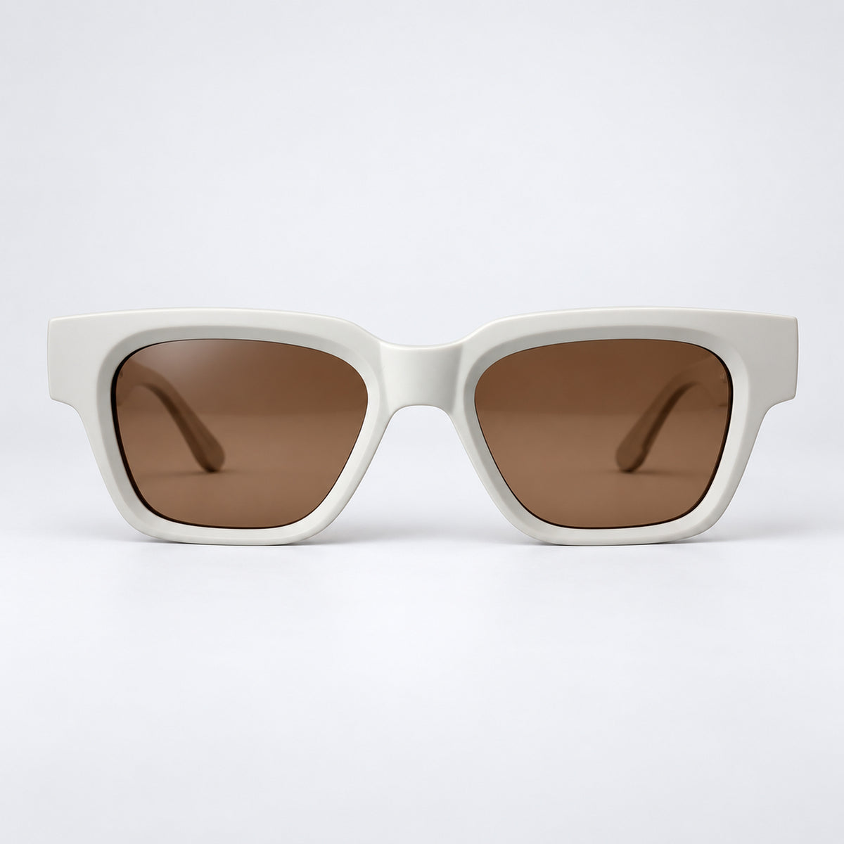 Anteojos de sol ORBITAL PALERMO Beige Pastel Mate — vista frontal