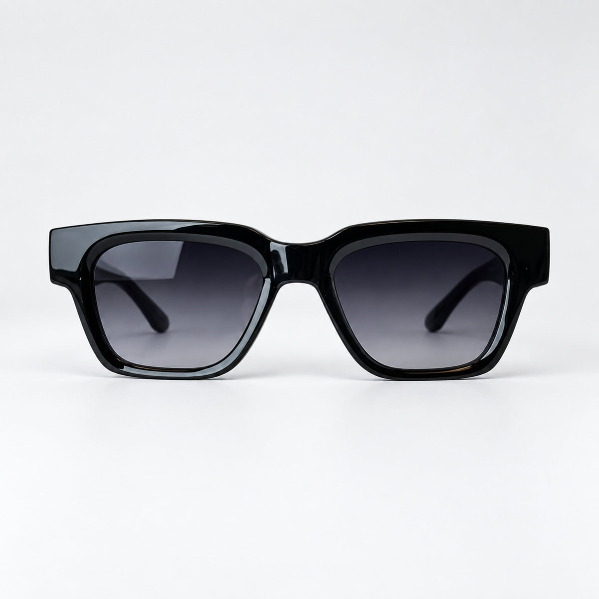 PALERMO Negro Brillo / Gris — frente
