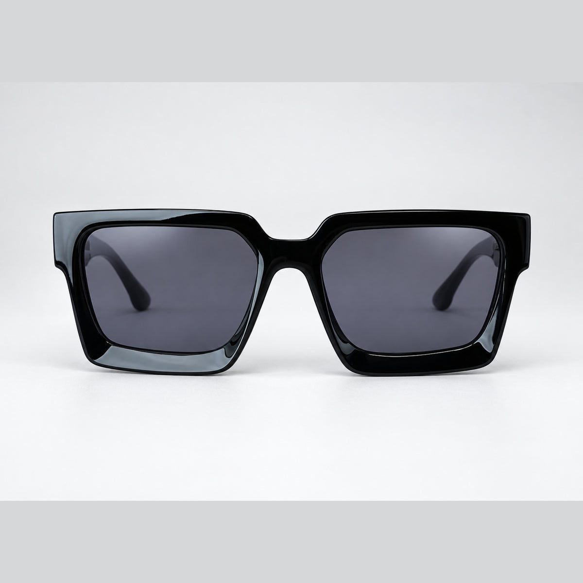 PARIS Negro Brillo / Gris — frente
