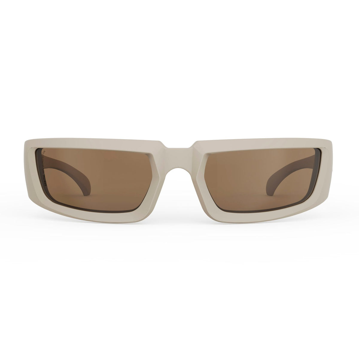 Anteojos de sol ORBITAL SAN MARINO Beige Pastel Mate Compacto — vista frontal