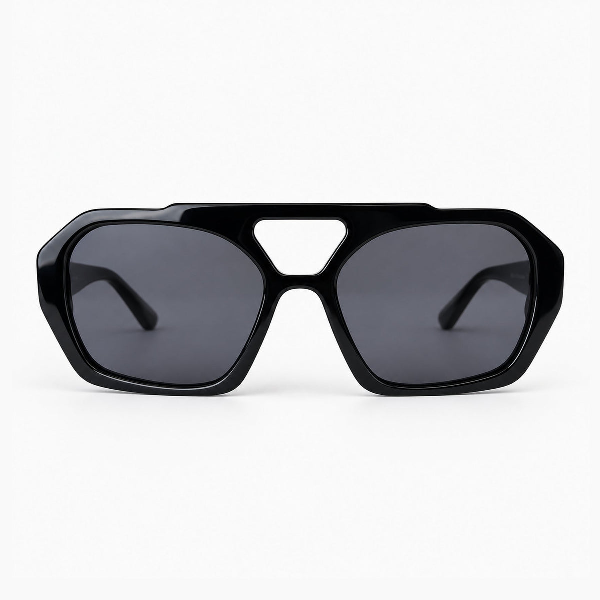 YORK Negro Brillo / Gris — frente