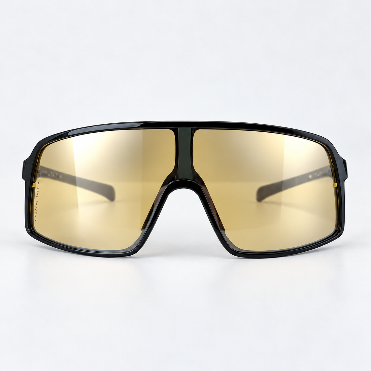 ZERO Negro Brillo / Amarillo Flash — frente