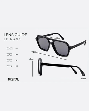 Anteojos de sol ORBITAL LE MANS Gris Clear — vista 6