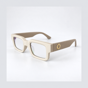 Anteojos de sol ORBITAL BUENOS AIRES Beige Pastel Mate — vista 4