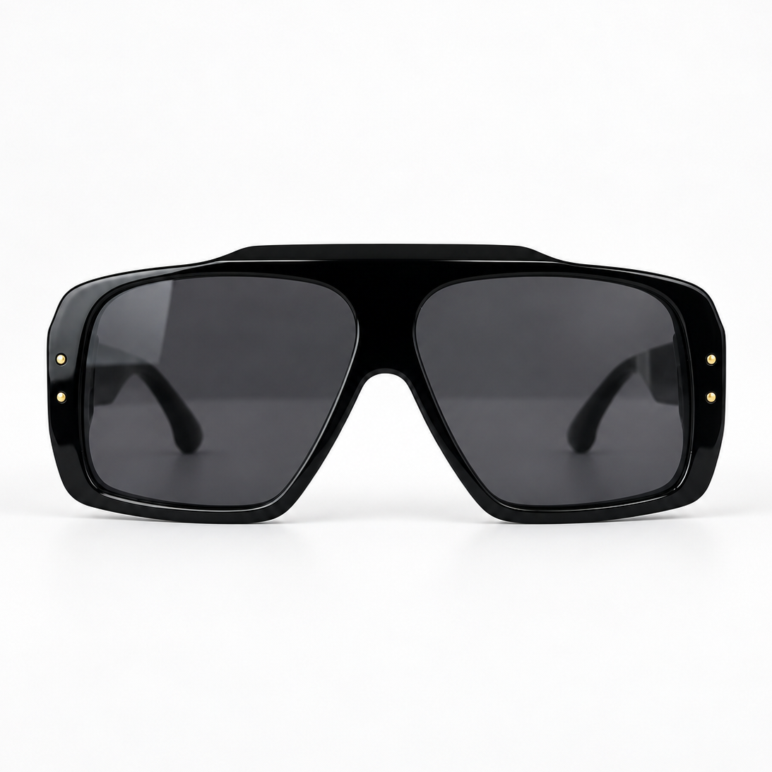 PHOENIX Negro Brillo / Gris - frente