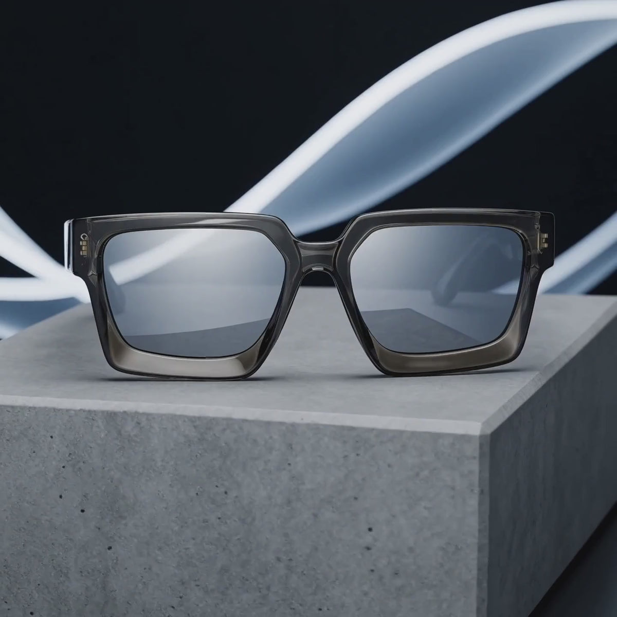 PARIS Gris Clear / Plateado Espejado — video de producto