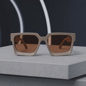Anteojos de sol ORBITAL PARIS Beige Mate — vista 4