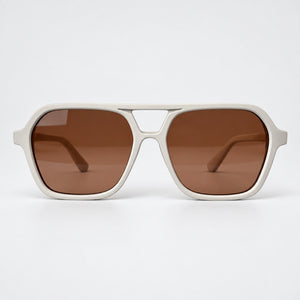 Anteojos de sol ORBITAL SILVERSTONE Beige Brillo — vista 1