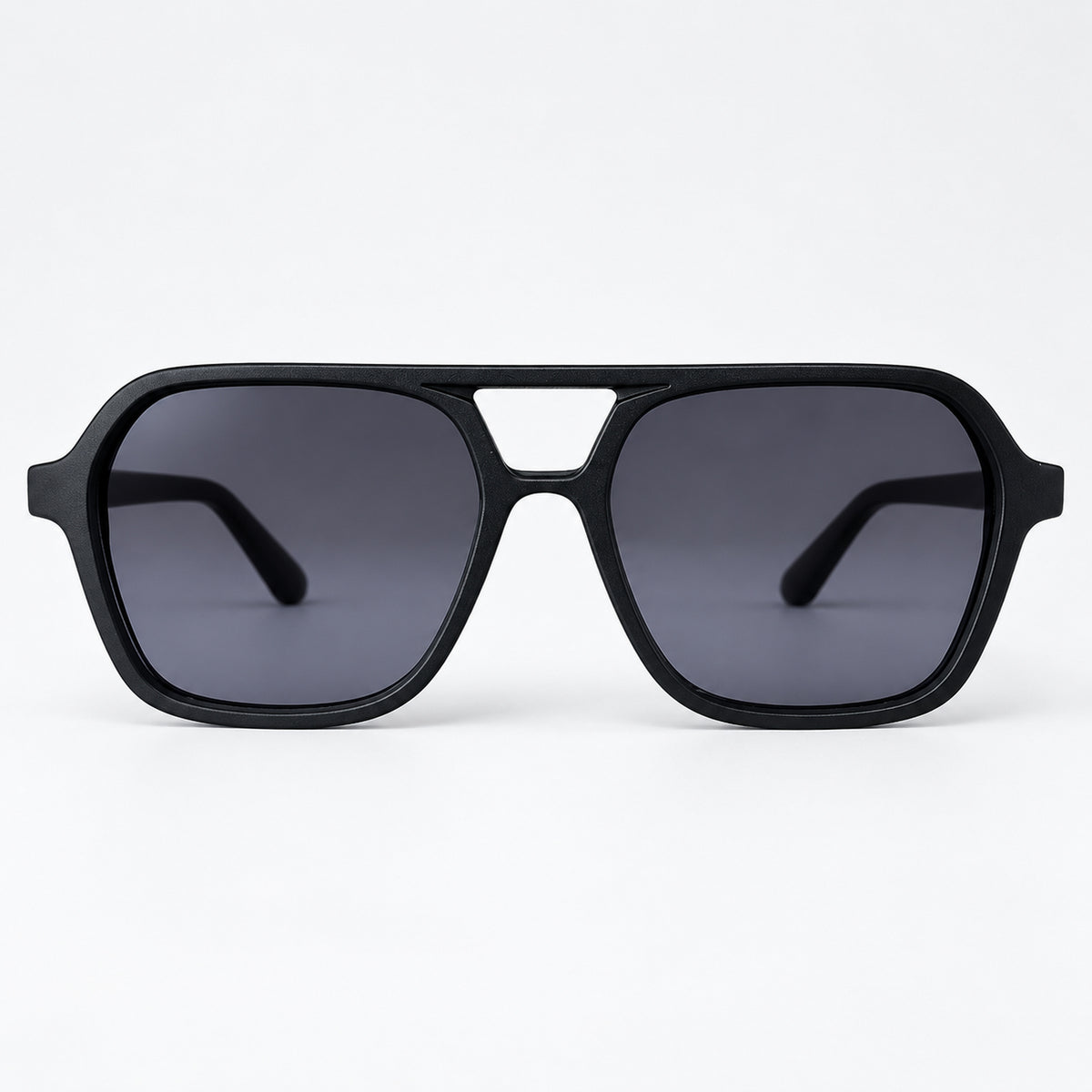 SILVERSTONE Negro Mate / Gris — frente