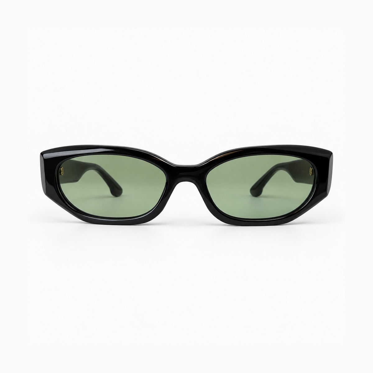 WYNWOOD Negro Brillo / Verde — frente
